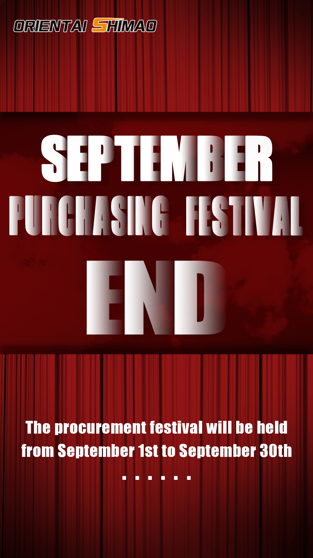 Reducerea din septembrie s-a terminat!