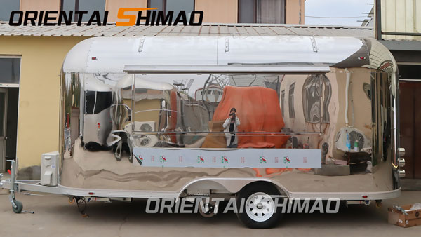 Remorcă cu mâncare shimao-airstream orientală