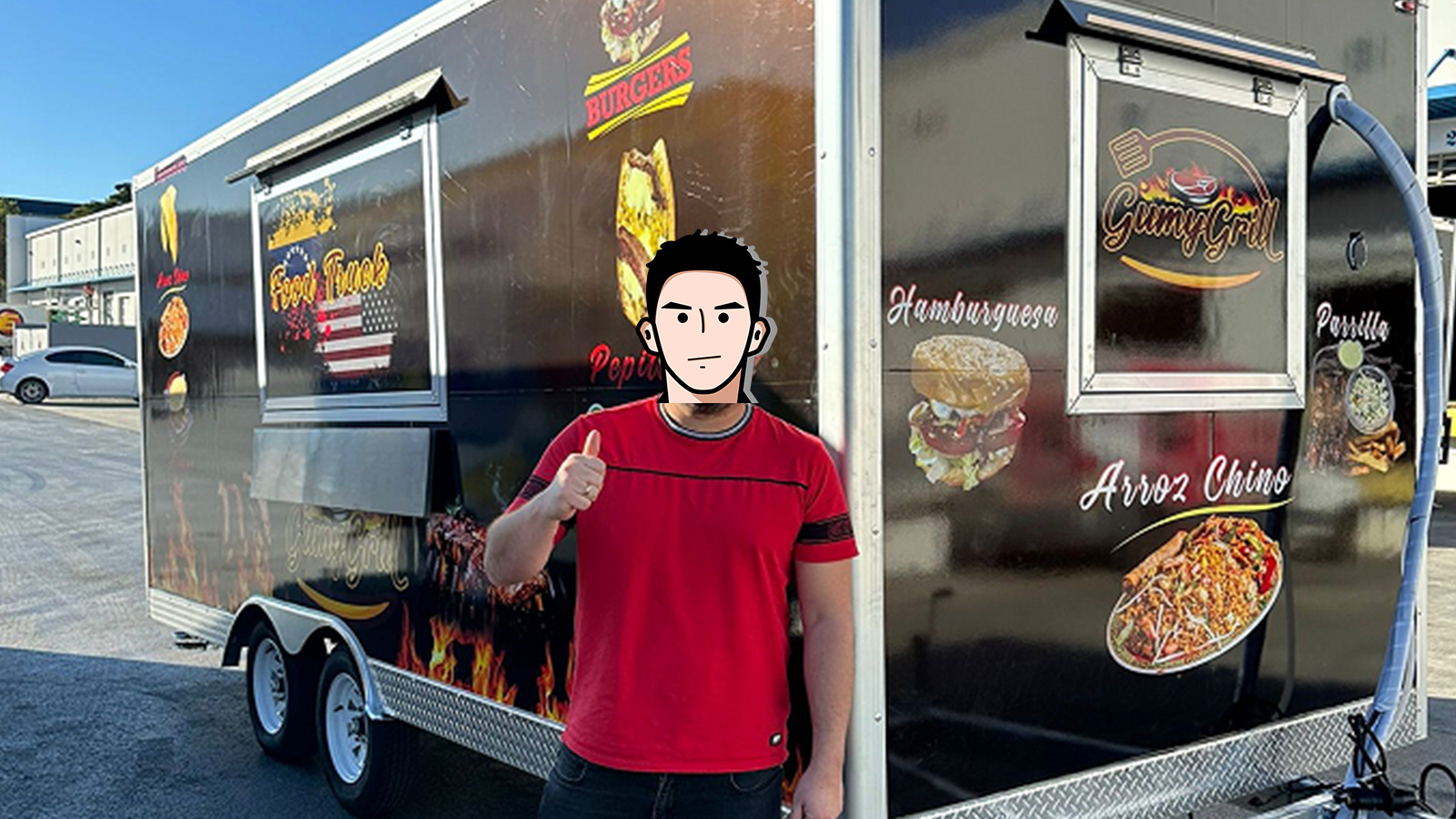Imagini cu Food Trucks din SUA.