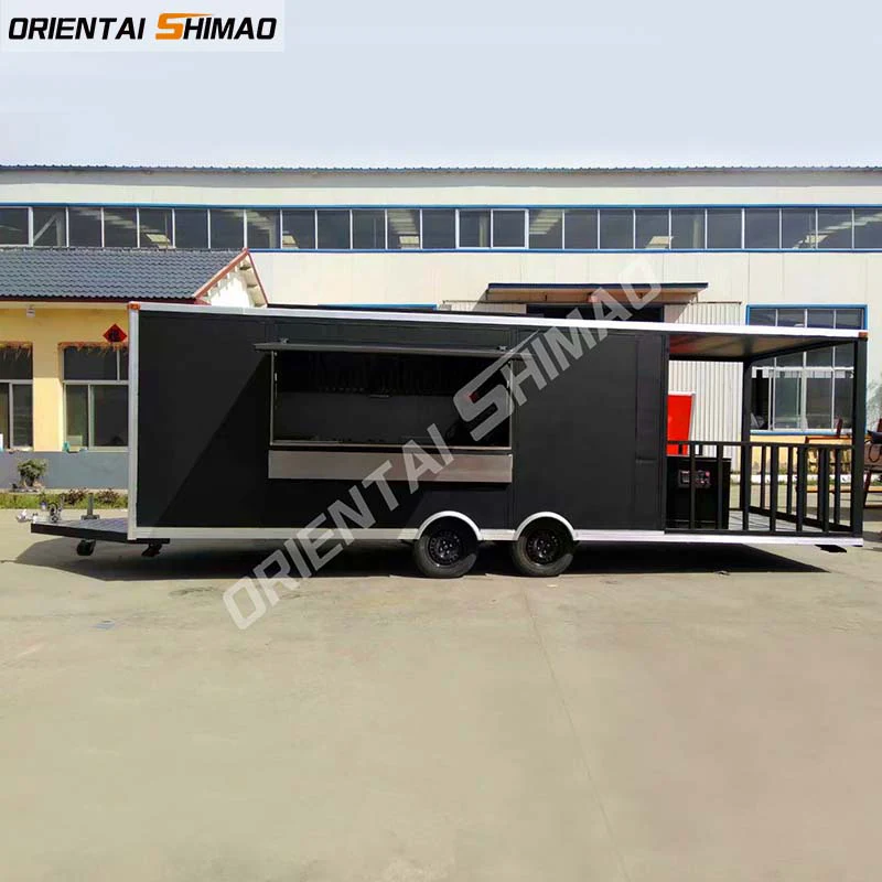 Camion cu alimente pentru grătar