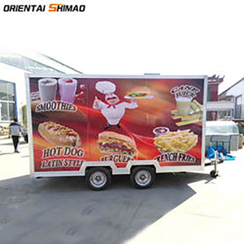 Camion de cafea cu alimente