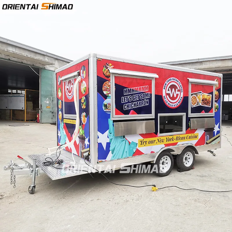 Camion de mâncare convenabil