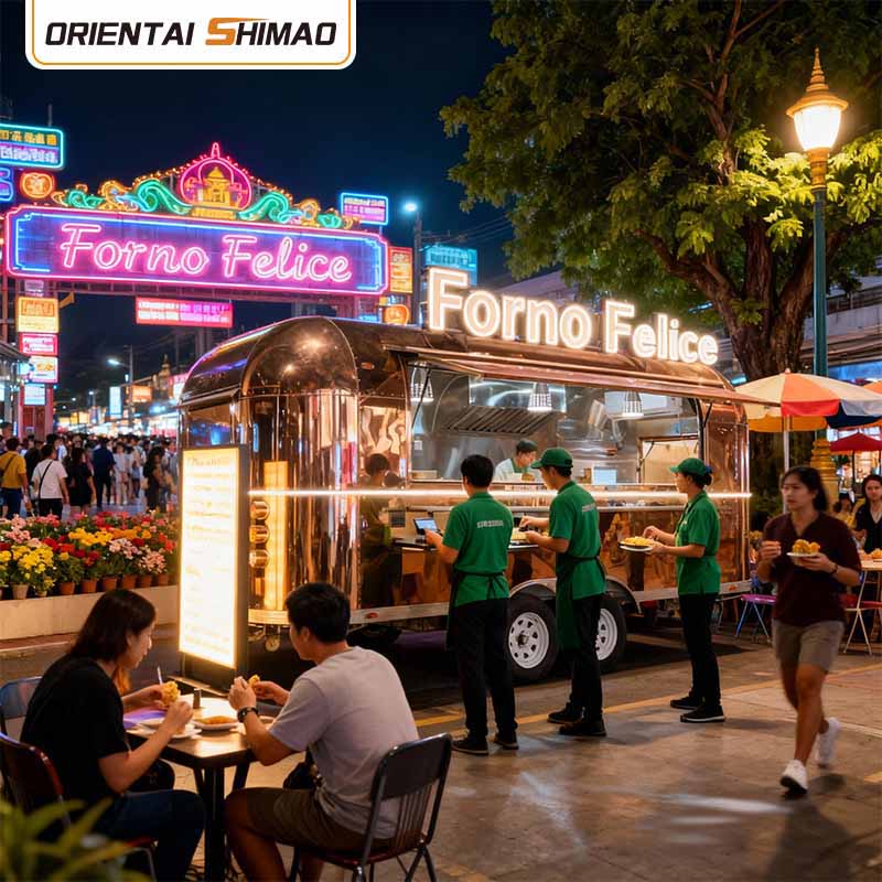 Echipament pentru Camioane Alimentare Echipament Bucatarie Comerciala Catering Remorca Alimentara Mobile Camion Alimentare