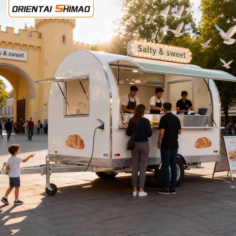 Furgoneta cu alimente