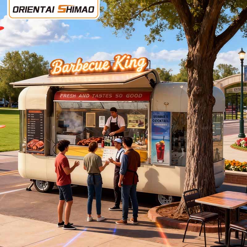 Cărucior Hot Dog Stand Hotdog Stand Fast Food Catering Street Food Trailer Comercial Food Truck