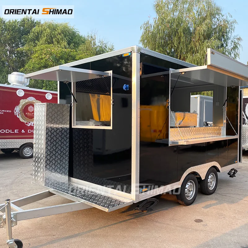 Camion de mâncare pătrat