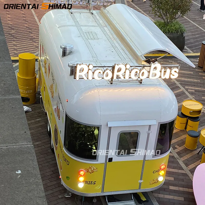 remorcă alimentară street airstream